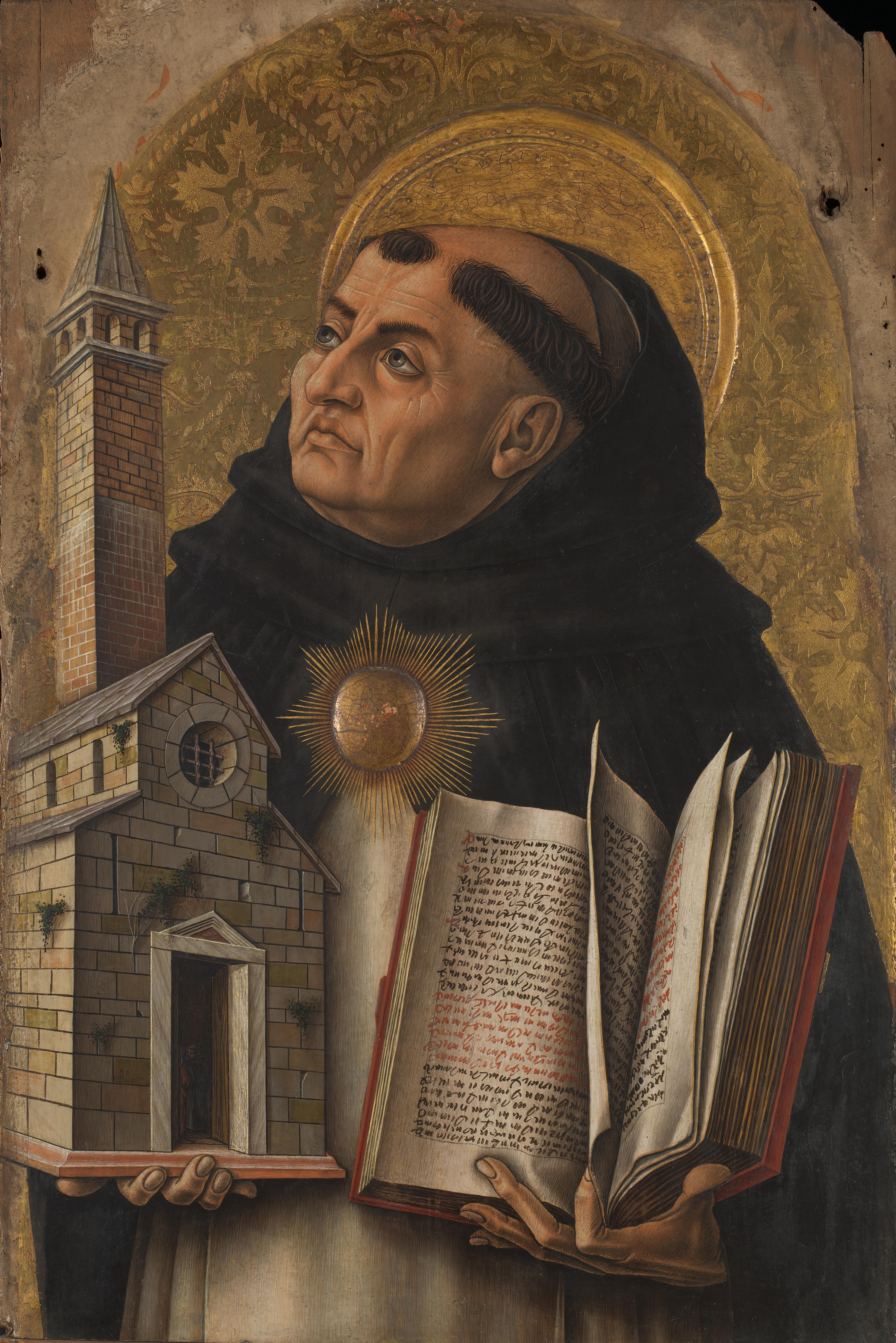 4004x6000 Filest Thomas Aquinas.jpg - St Thomas Aquinas Painting
