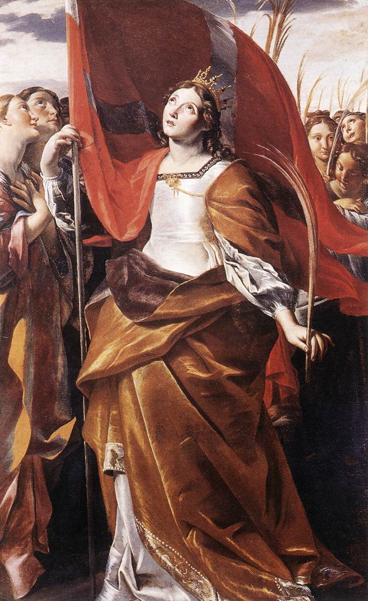 730x1190 St Ursula And The Virgins - St Ursula Painting