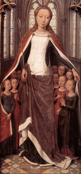 269x578 The Best St.ursula Images On Ursula, Painted - St Ursula Painting