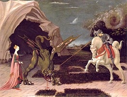 263x200 St George And The Dragon Story - St. George And The Dragon Painting