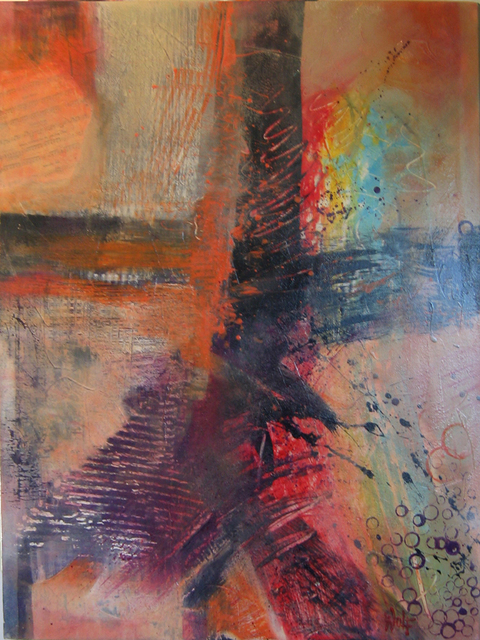 480x640 Ray Wolf Artwork Staccato And Slur Original Painting Acrylic - Staccato Painting