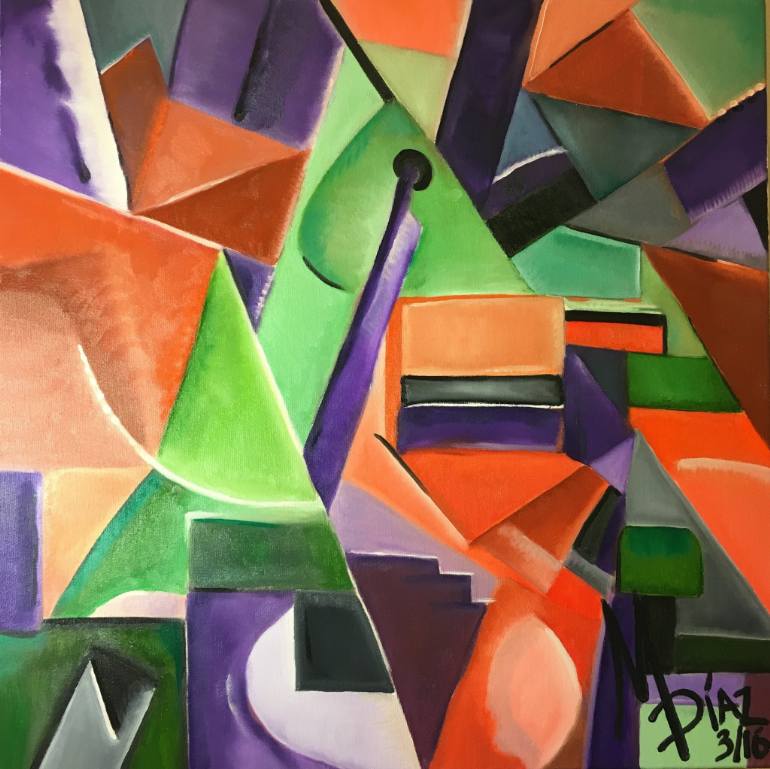 770x769 Saatchi Art Staccato Painting By Marcela Diaz - Staccato Painting