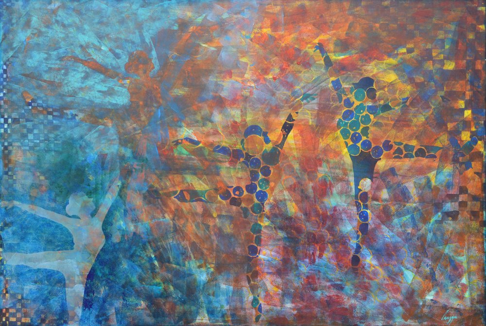 1000x672 Staccato (Ii) Pragya Jain - Staccato Painting