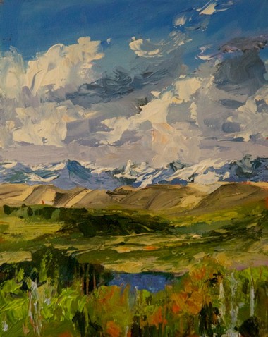 380x478 Leighton Art Centre - Staccato Painting