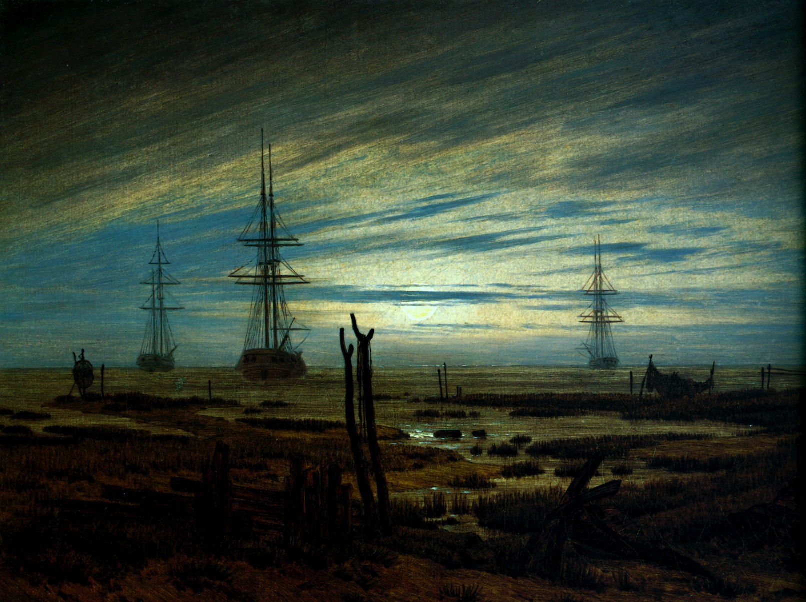 1613x1205 The Story In Paintings Caspar David Friedrich's Stages Of Life - Stages Of Life Painting