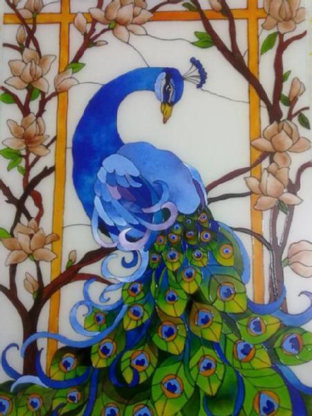 450x600 Stained Glass Painting In Bangalore - Stained Glass Painting