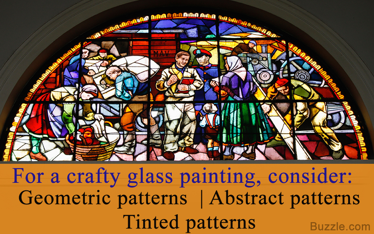 1200x750 Wonderful Glass Painting Designs And Useful Tips To Create Them - Stained Glass Painting
