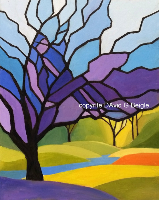 556x700 Dave Beigle Art Enterprises - Stained Glass Painting