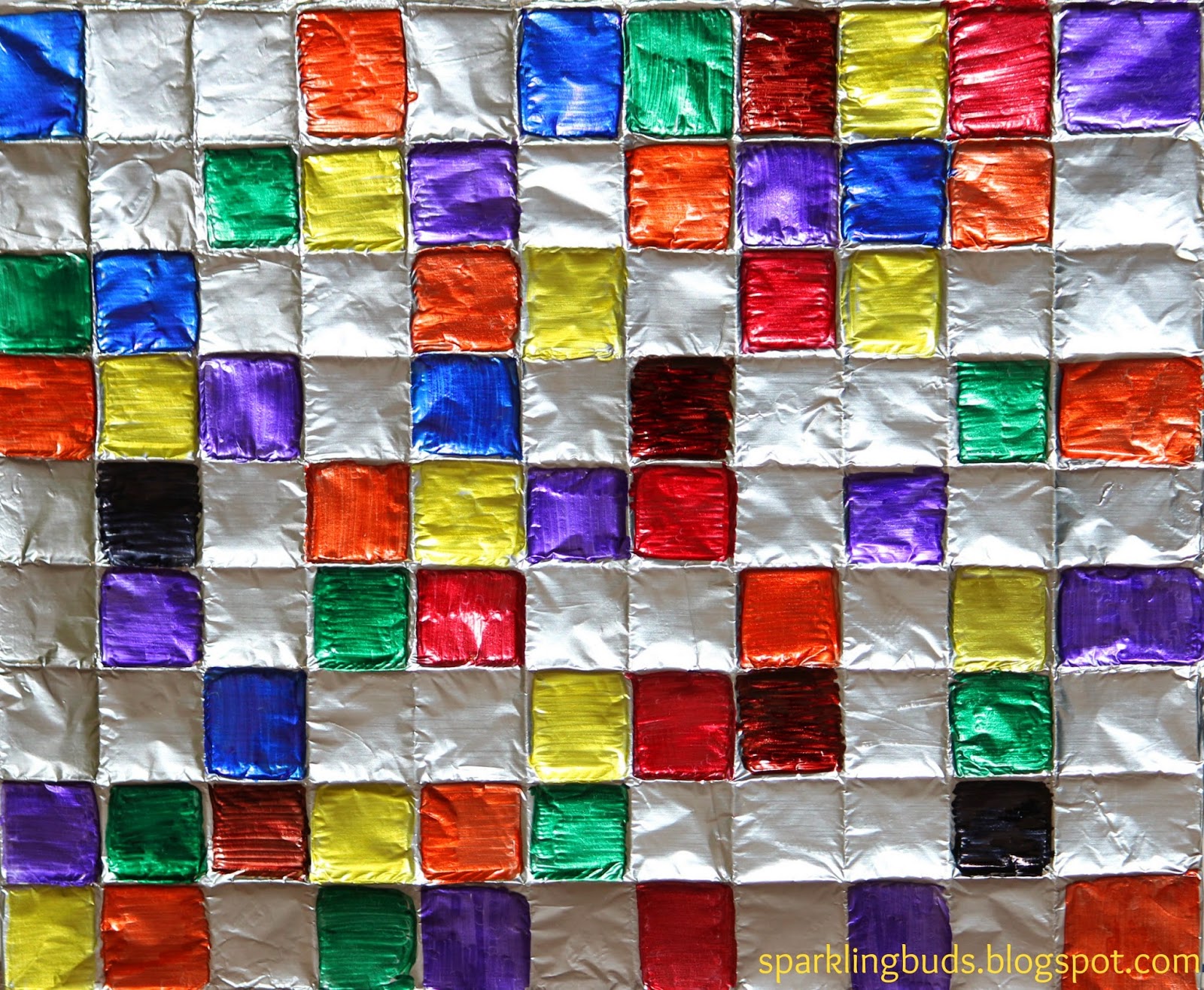 1600x1315 Aluminium Foil Stained Glass Painting - Stained Glass Painting For Kids