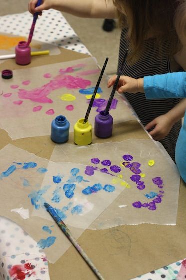 373x560 Stained Glass Painting Project For Kids Happy - Stained Glass Painting For Kids