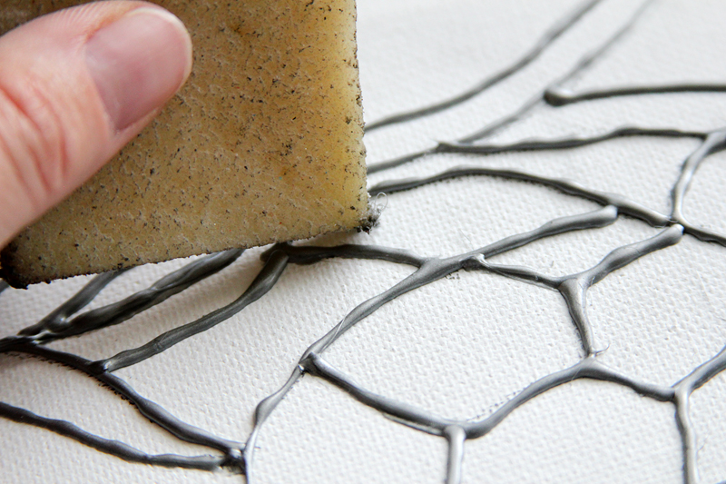 800x533 Diy Canvas Painting Faux Stained Glass - Stained Glass Painting On Canvas