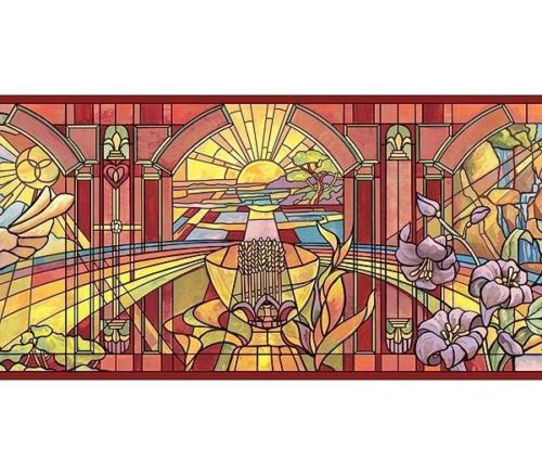 500x438 Stained Glass Windows Ebay - Stained Glass Window Painting