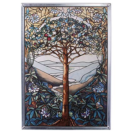 425x425 Stained Glass Panel - Stained Glass Window Painting