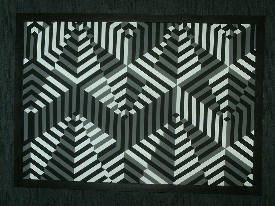 900x675 Stairs To Nowhere Painting By Sjef Vanbeijnen - Stairs To Nowhere Painting