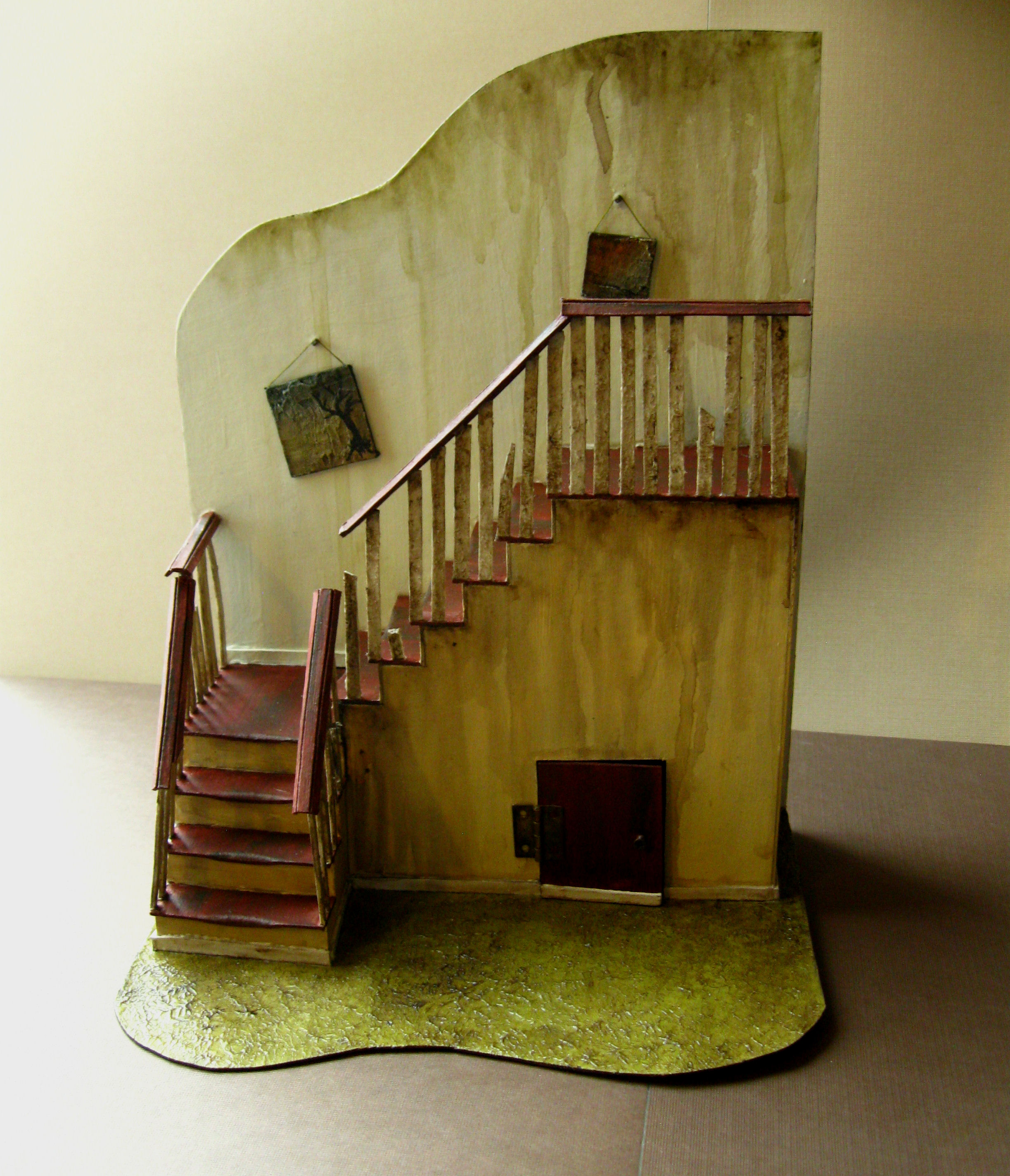 2446x2848 The Stairs To Nowhere Abandoned Art By Jane Font - Stairs To Nowhere Painting