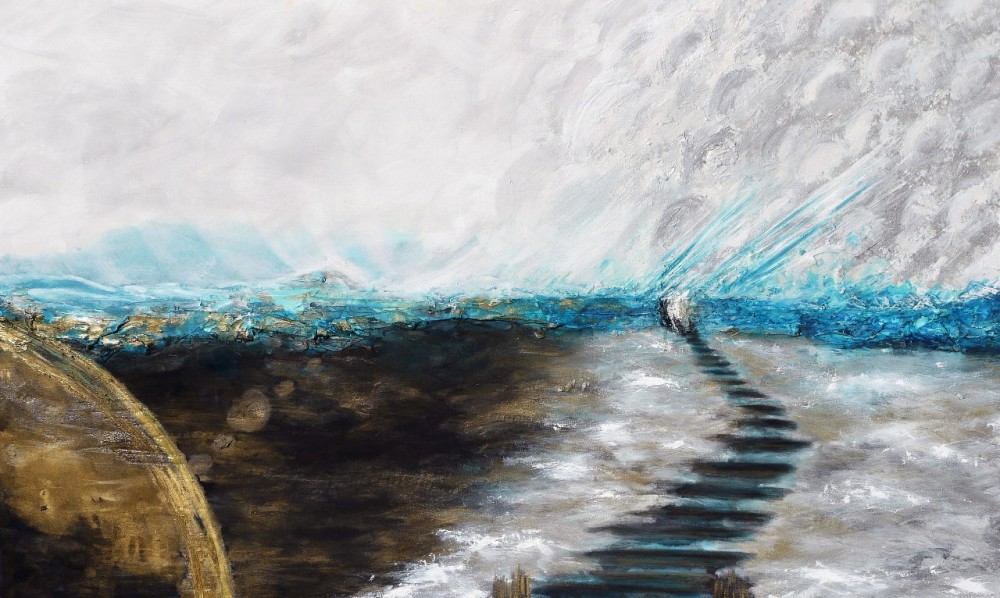 1000x598 Stairway To Heaven - Stairway To Heaven Painting