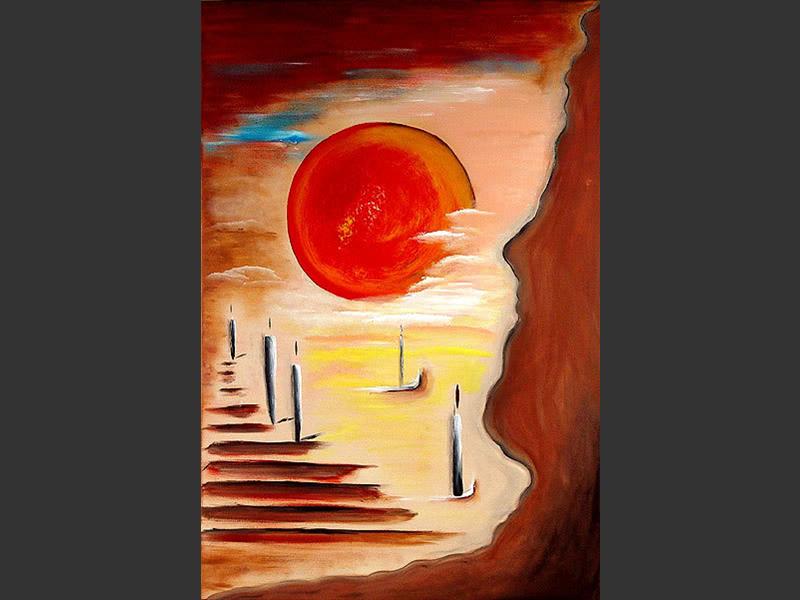 800x600 Stairway To Heaven Art By Lena - Stairway To Heaven Painting