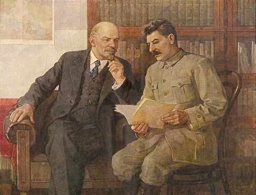 500x381 Soviet Art, Ussr Culture - Stalin Painting