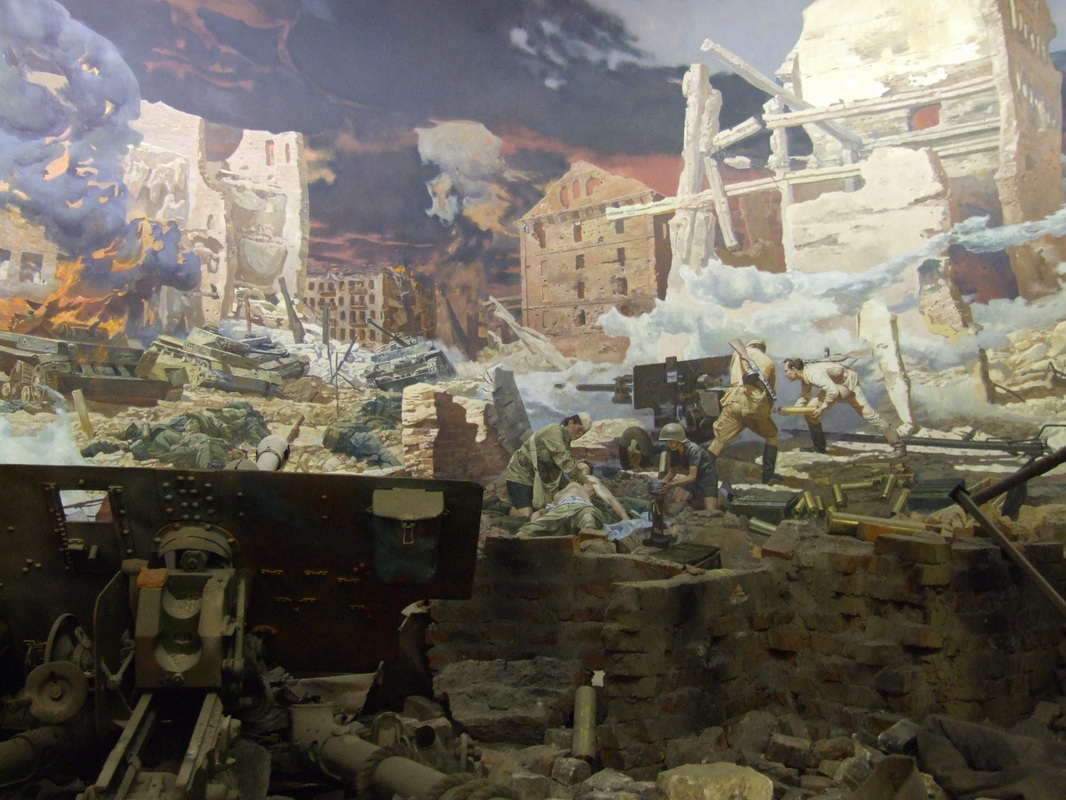 1066x800 History - Stalingrad Painting