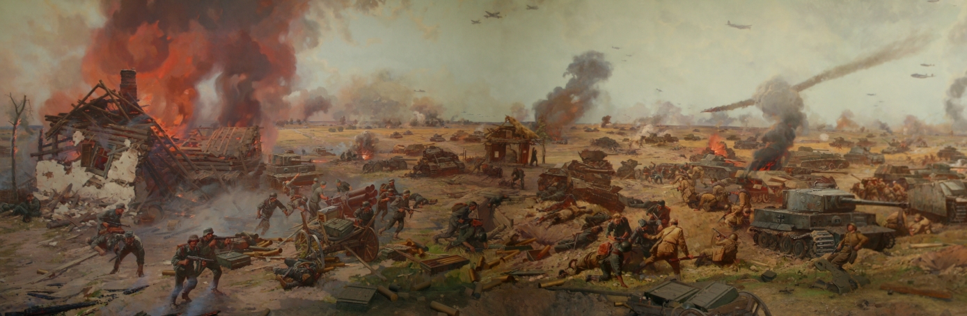 1389x454 Battle Of Kursk Outcome And Facts - Stalingrad Painting