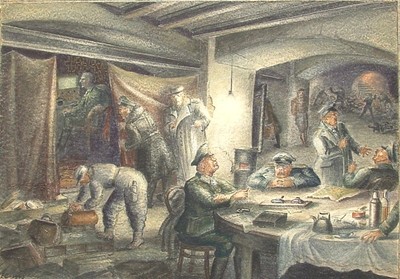 400x279 Semenova, Elena, Russian Art Books, Imperial, Soviet - Stalingrad Painting