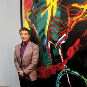 300x300 Sylvester Stallone On Side Career As A Painter I Am Trying - Stallone Painting