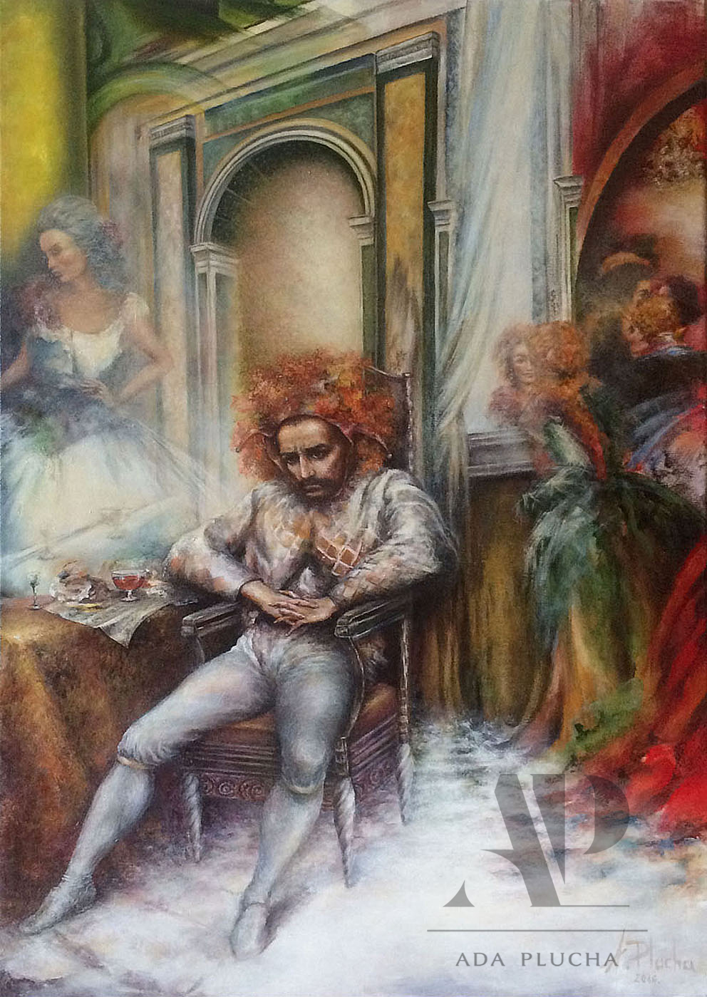 992x1399 Inspirations Ada Plucha - Stanczyk Painting