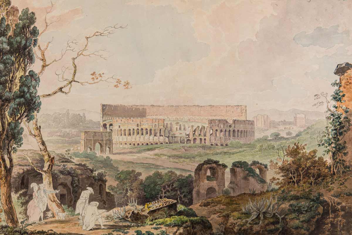 1200x800 New Digital Archive Showcases Historical Images Of Rome Stanford - Stanford Painting