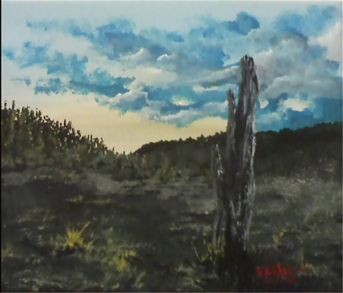 684x585 September Song Painting By David Stanley - Stanley Painting