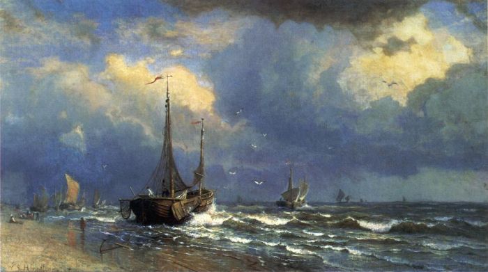 700x391 Dutch Coast, 1883 - Stanley Painting