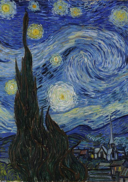 429x606 Toland Home Garden Van Gogh's Starry Night 28 X 40 - Star Night Painting