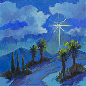 Star Of Bethlehem Painting at PaintingValley.com | Explore collection ...