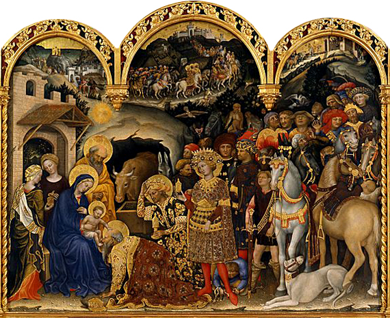 570x464 The Star Of Bethlehem A Fairy Tale Art Amp Life Notes - Star Of Bethlehem Painting