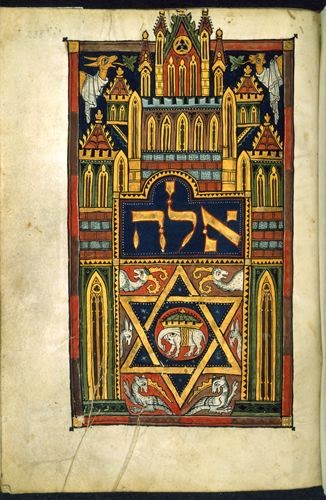 326x500 Star Of David German Pentateuch - Star Of David Painting