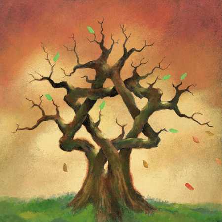 450x449 Stock Illustration - Star Of David Painting