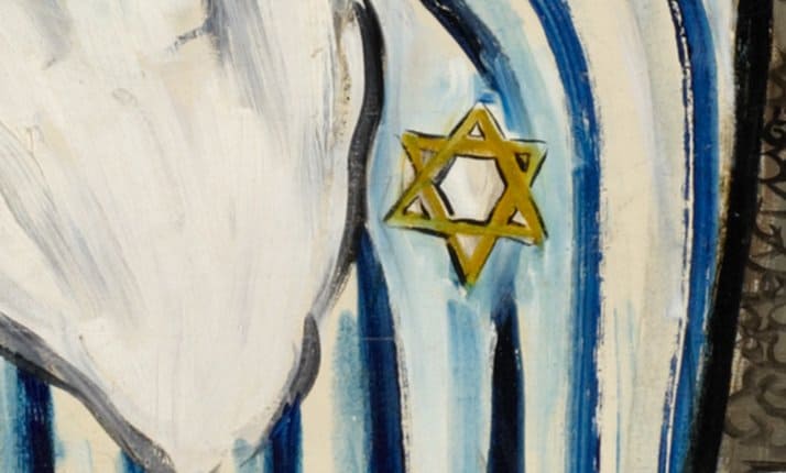 714x430 The Last By Edith Birkin The Holocaust Explained - Star Of David Painting