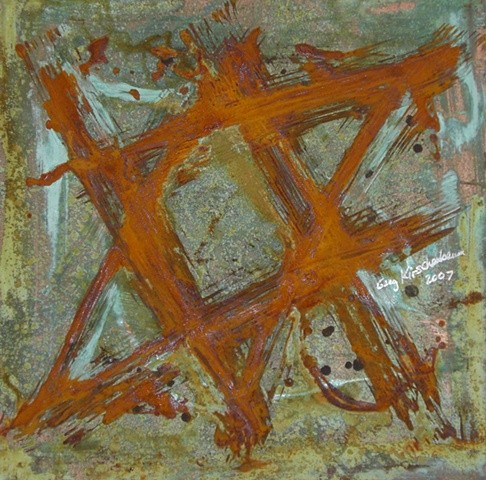 486x480 - Star Of David Painting