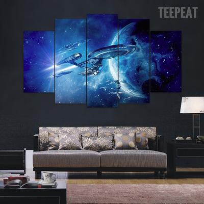 400x400 Star Trek Uss Enterprise - Star Trek Enterprise Painting
