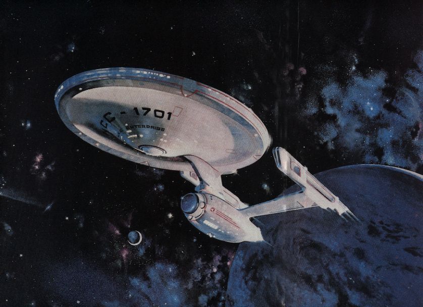 Star Trek Enterprise Painting at Explore