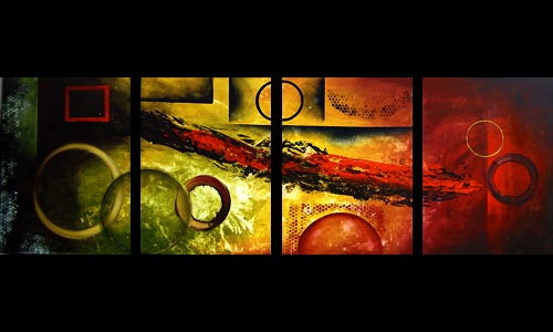 500x300 Painting - Star Trek Painting