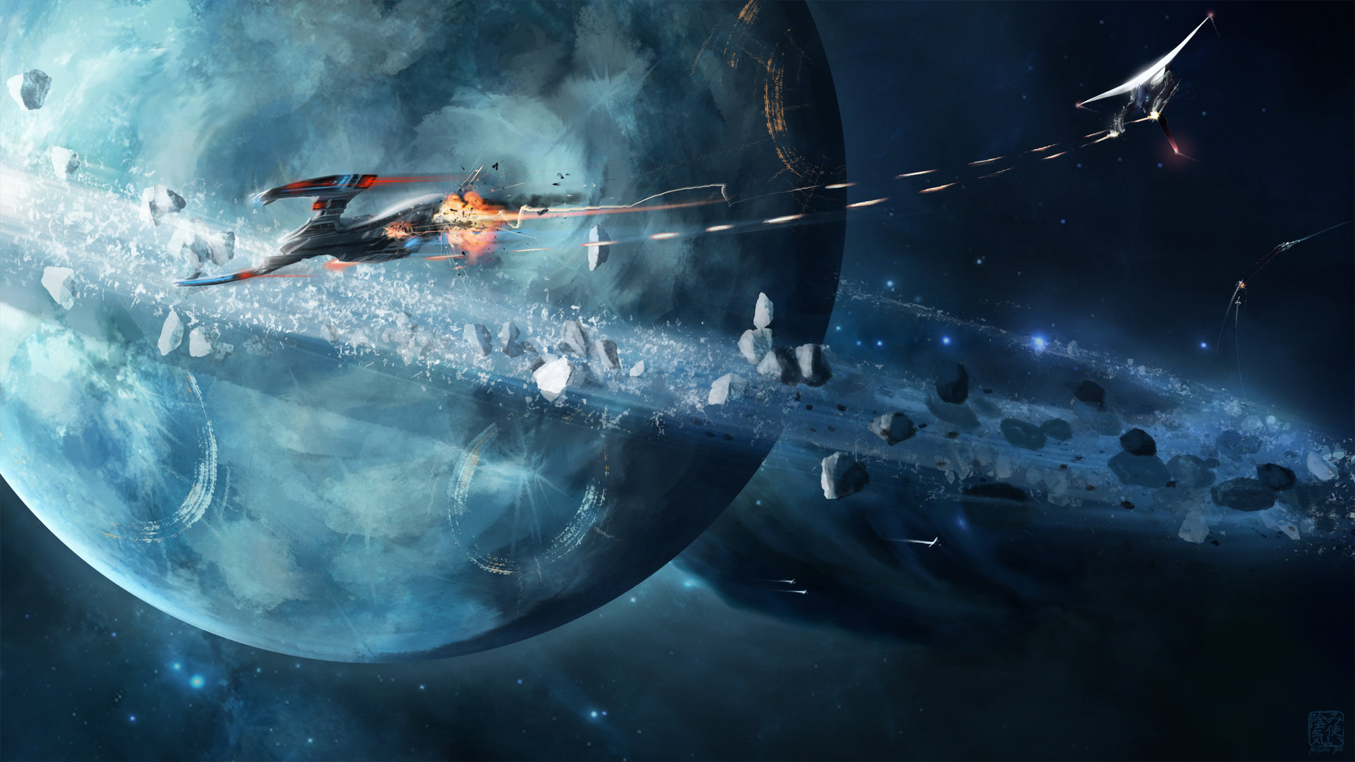 1920x1080 Star Trek Speed Paint' By Renault Imaginaryfederation - Star Trek Painting