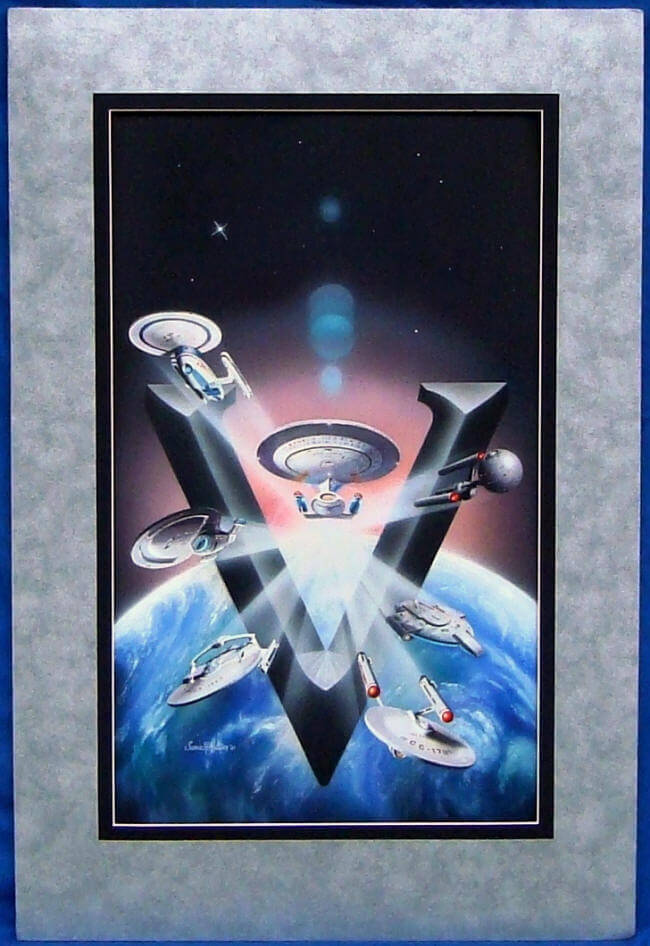 650x946 Star Trek Art For Sale Paintings By Sonia R. Hillios - Star Trek Painting