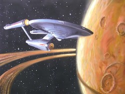 250x188 Star Trek Paintings - Star Trek Painting