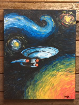 300x400 Star Trek Paint - Star Trek Painting