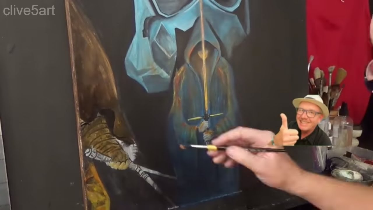 1280x720 Star Wars, The Force Awakens, Acrylic Painting For Beginners - Star Wars Acrylic Painting