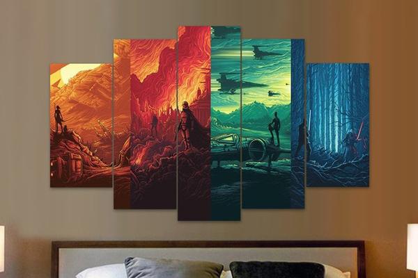 600x400 Star Wars - Star Wars Acrylic Painting