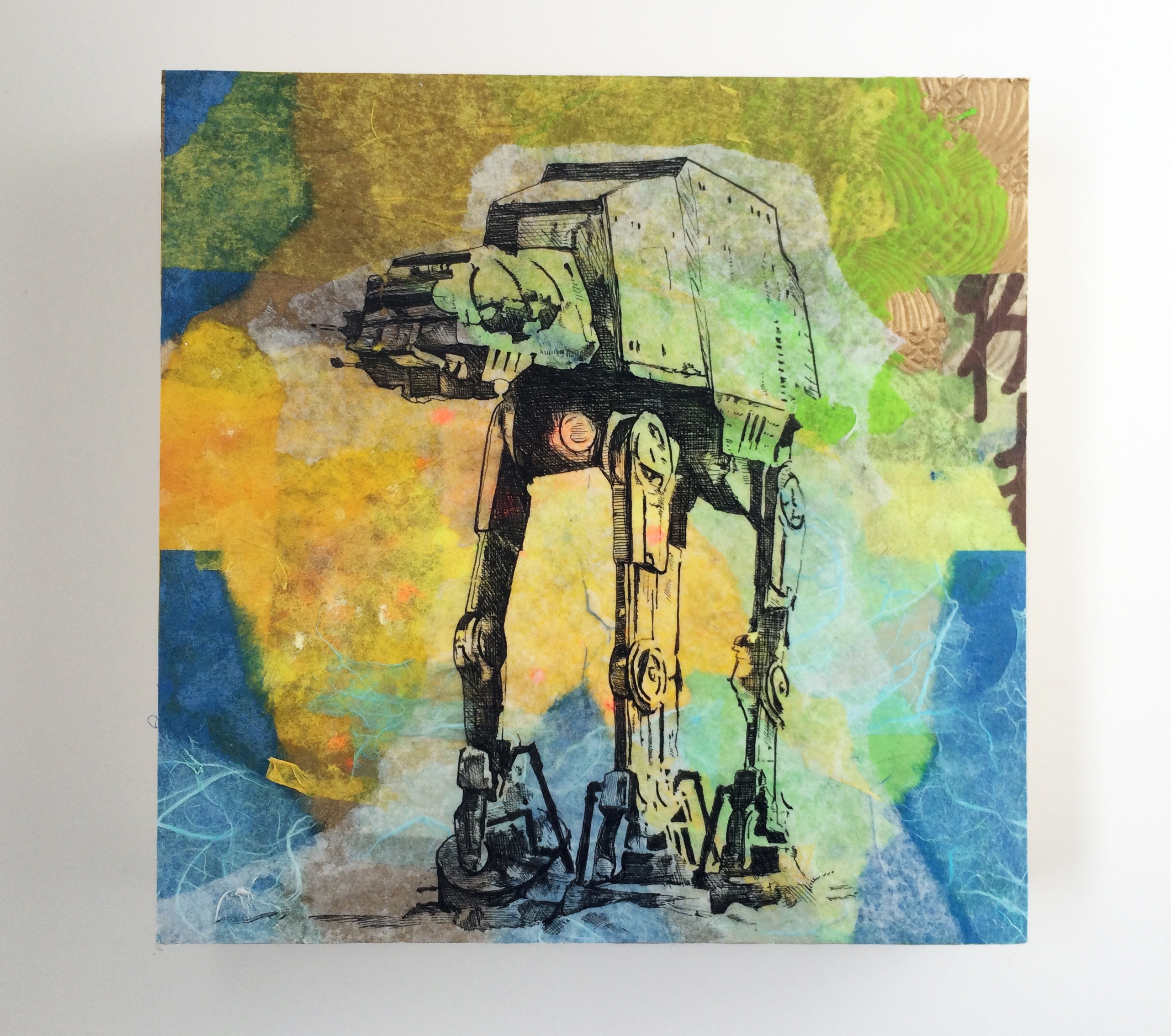 2563x2267 Star Wars Painting Isabelle Dillard's Fine Art - Star Wars Acrylic Painting