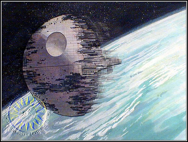 Star Wars Death Star Painting at PaintingValley.com | Explore ...