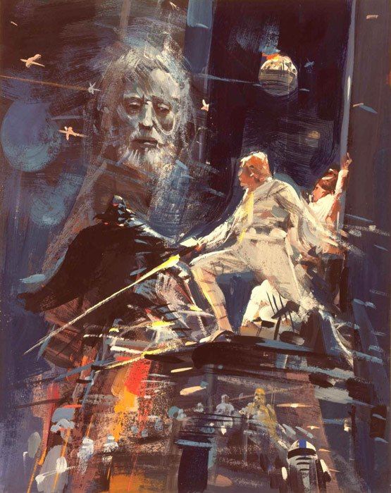 555x700 480 Best Star Wars Images On Star Wars, Wallpapers - Star Wars Oil Painting