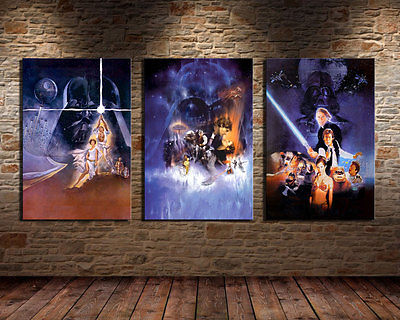 400x320 Oil Painting Hd Print Wall Decor Art On Canvas Movie Star Wars - Star Wars Oil Painting